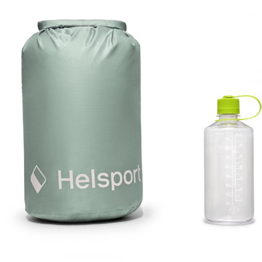 Helsport Scouter Fiber 0 185cm, sovsäck, moss green / cloudberry