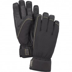 Hestra Alpine Short Gore-Tex ski gloves, black