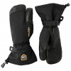 Hestra Army Leather Gore-Tex, 3-finger ski gloves, black