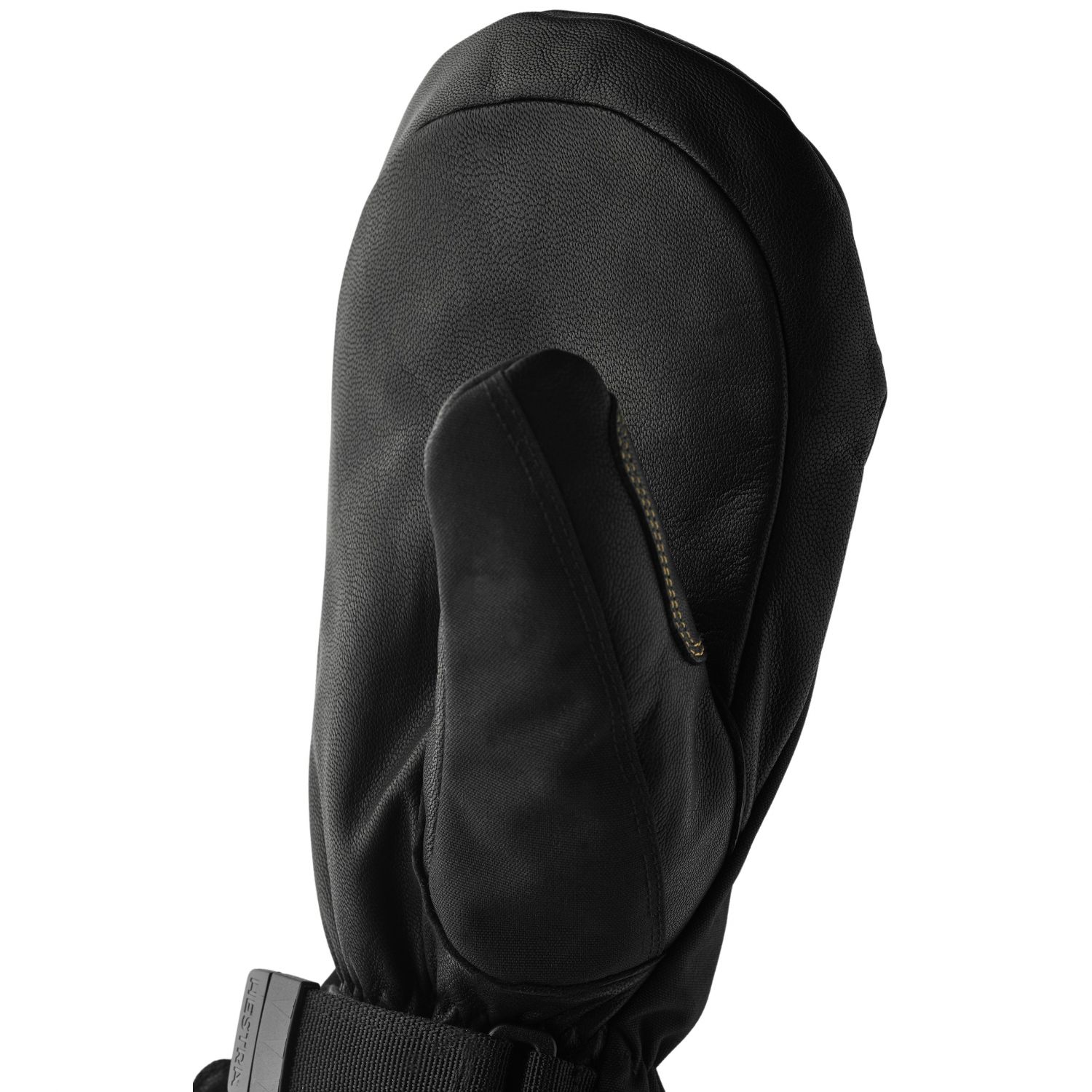 Hestra Army Leather Gore-Tex, ski mitten, black