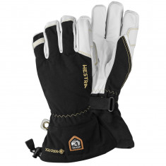 Hestra Army Leather Goretex ski gloves, black