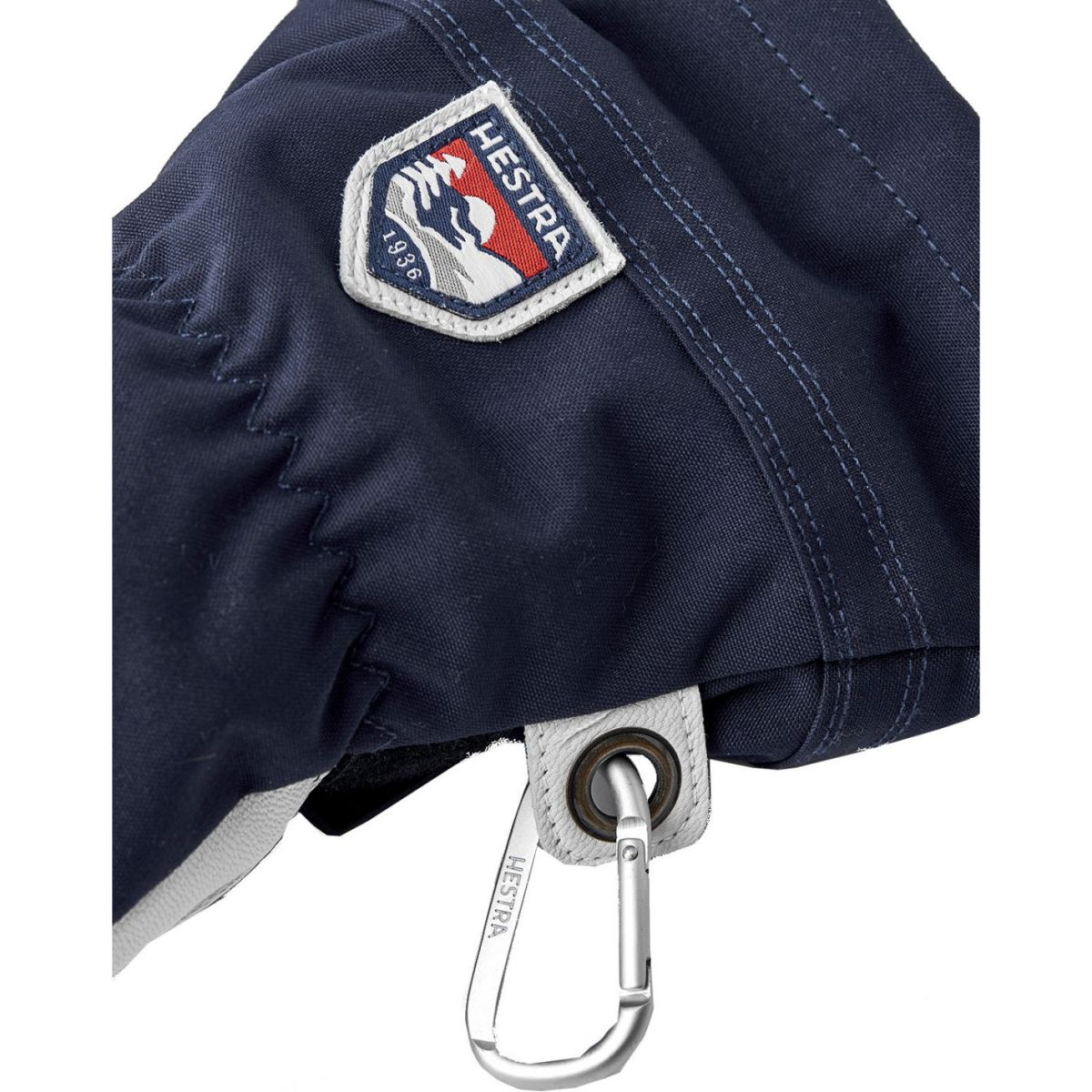 Hestra Army Leather Heli 3-Finger Skihansker, Marin