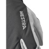 Hestra Army Leather Heli Ski, 3-finger Skihansker, Grey
