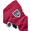 Hestra Army Leather Heli Ski, 3-finger Skihansker, Junior, Red