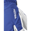 Hestra Army Leather Heli Ski, 3-finger Skihansker, Royal blue