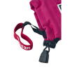 Hestra Army Leather Heli Ski, 3-prstové lyžiarske rukavice, junior, pink