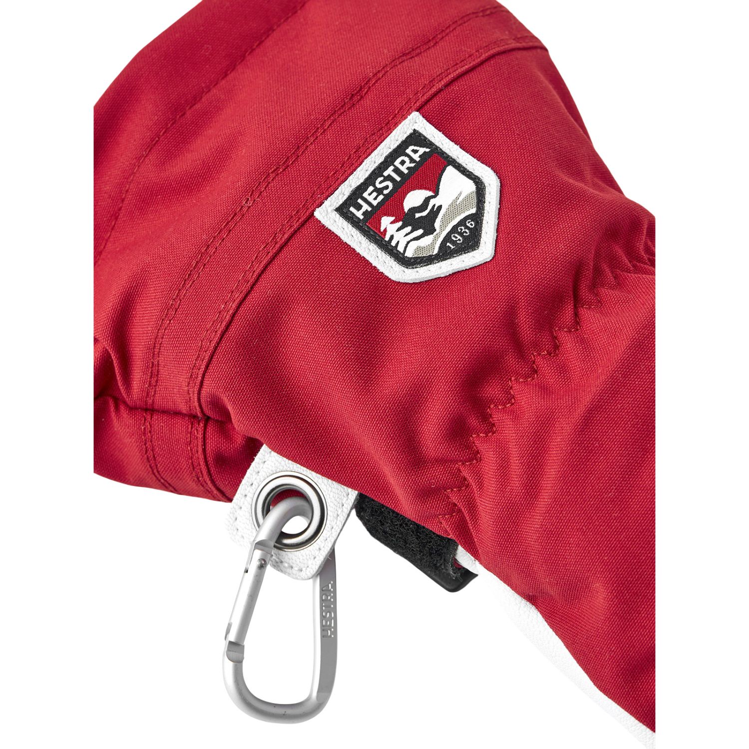 Hestra Army Leather Heli Ski, 3 ujjas síelő kesztyű, piros