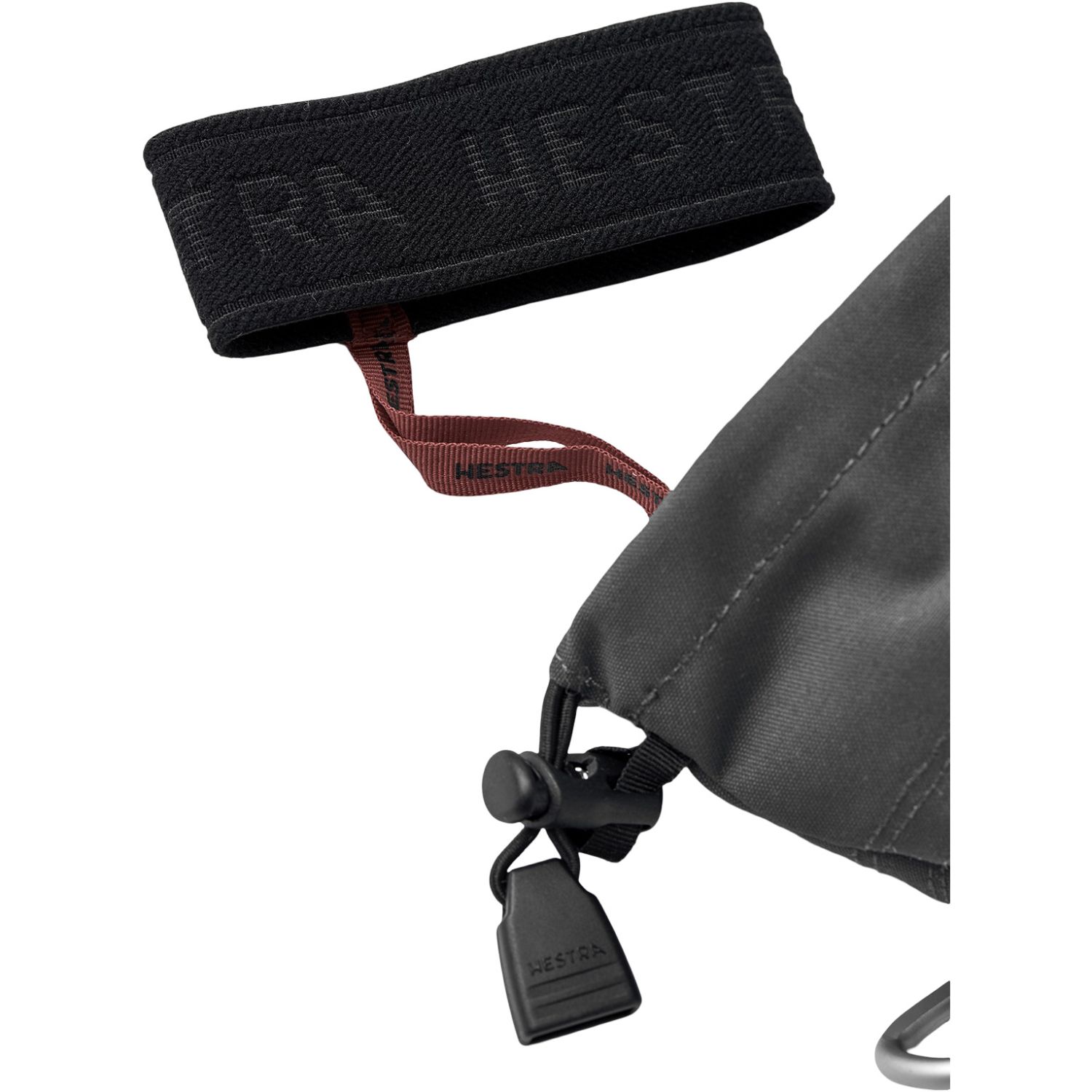Hestra Army Leather Heli Ski, 3 ujjas síelő kesztyű, szürke