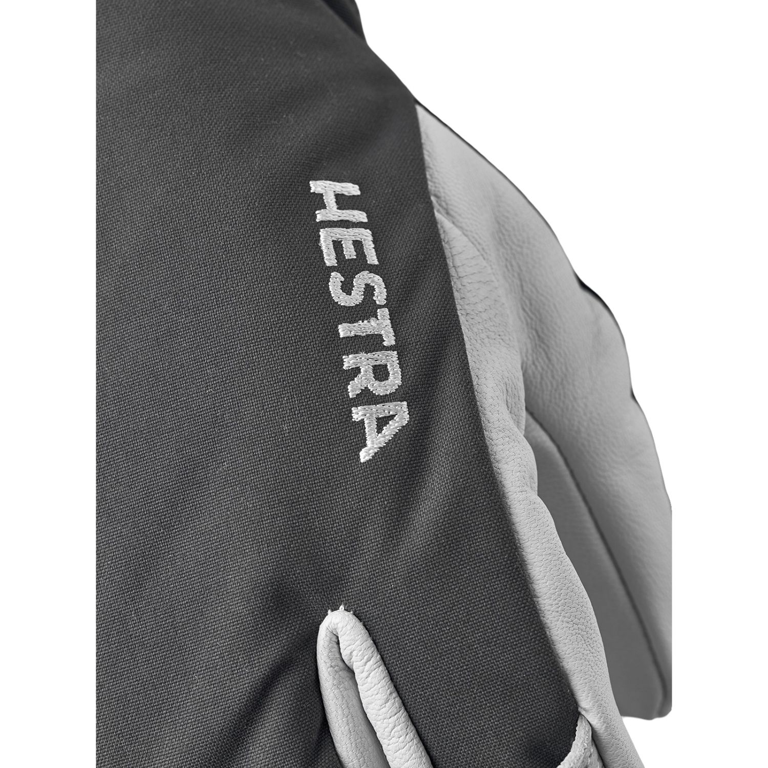Hestra Army Leather Heli Ski, 3 ujjas síelő kesztyű, szürke