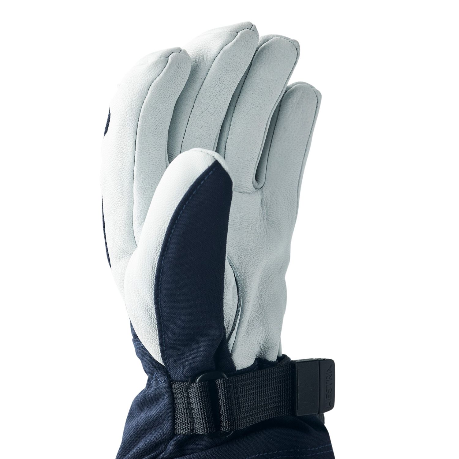 Hestra Army Leather Heli Ski, guanti da sci, junior, navy