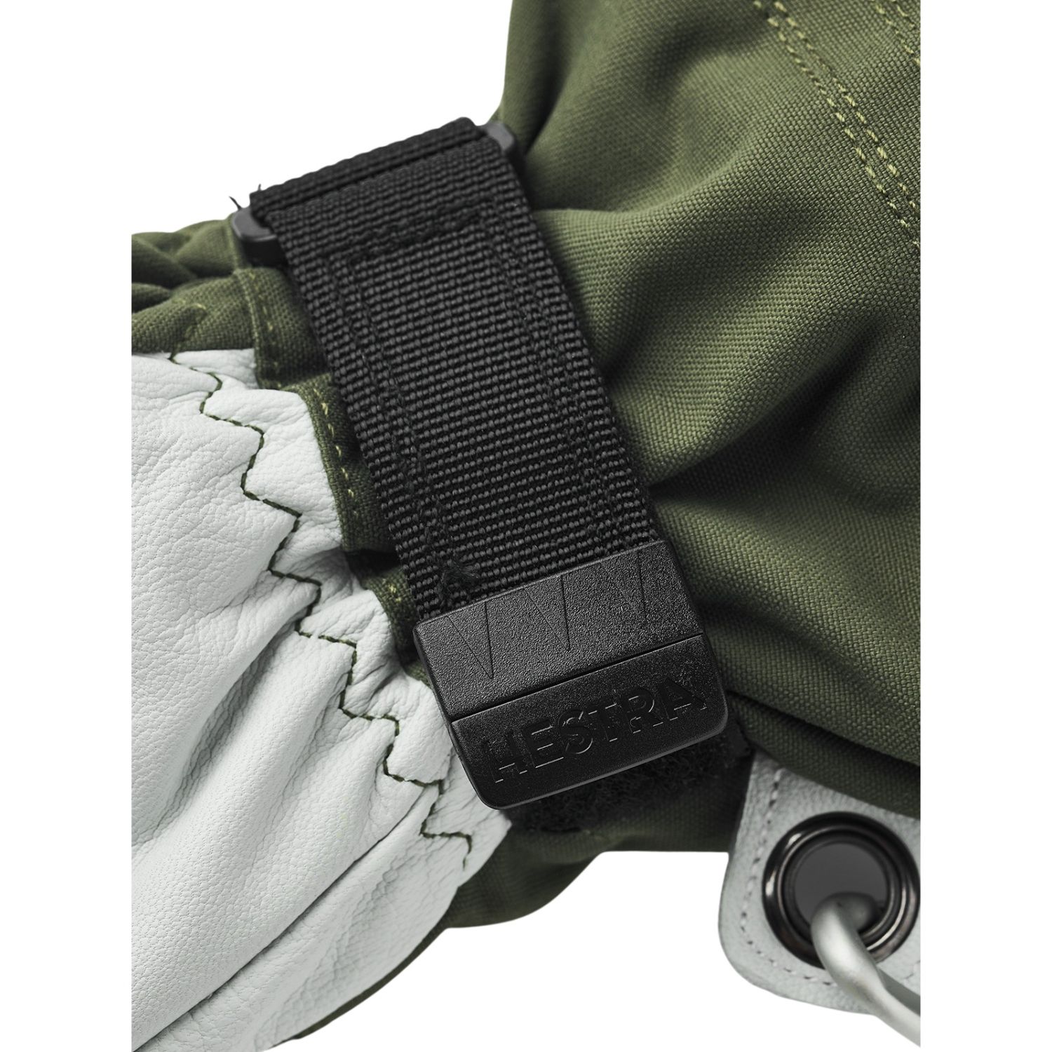 Hestra Army Leather Heli Ski, guanti da sci, verde