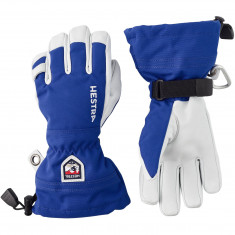 Hestra Army Leather Heli Ski Jr, ski gloves, junior, royal blue