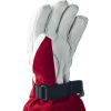 Hestra Army Leather Heli Ski Jr, skihandsker, junior, rød