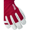 Hestra Army Leather Heli Ski Jr, skihandsker, junior, rød