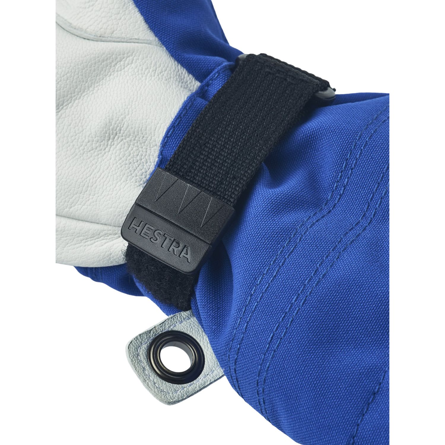 Hestra Army Leather Heli Ski Jr, Skihansker, Junior, Royal blue
