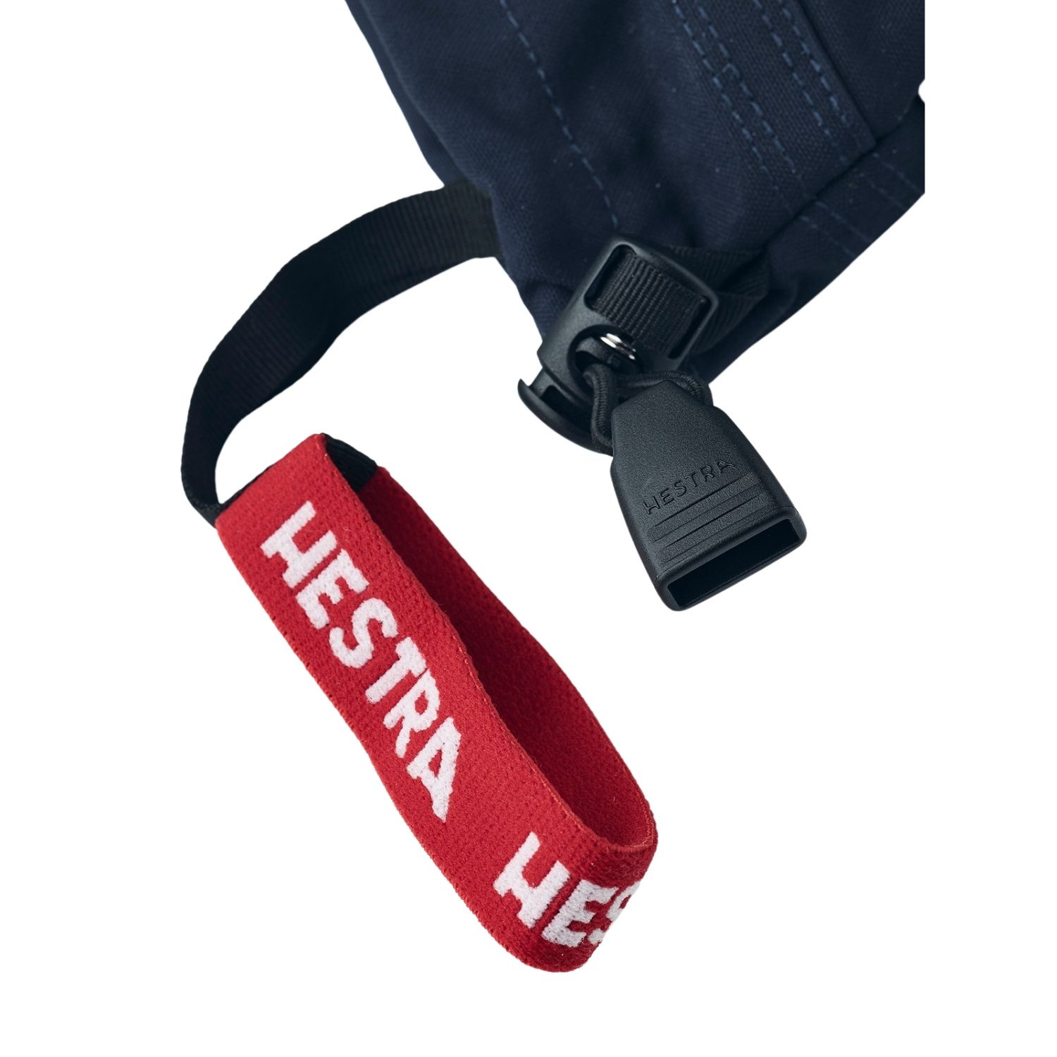 Hestra Army Leather Heli Ski, lyžiarske rukavice, juniorské, námornícke