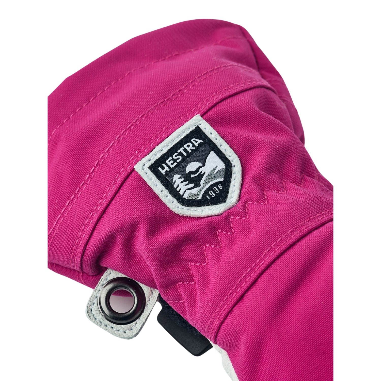Hestra Army Leather Heli Ski, lyžiarske rukavice, juniorské, ružové