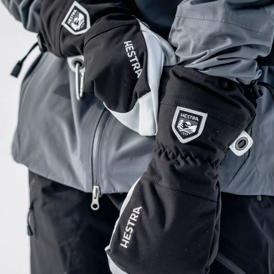 Hestra Army Leather Heli Ski Pouch, czarny