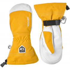 Hestra Army Leather Heli Ski, síléc ujj, sárga