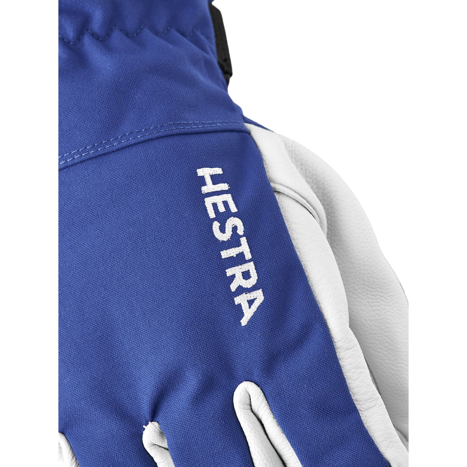 Hestra Army Leather Heli Ski, Skidhandskar, Blå