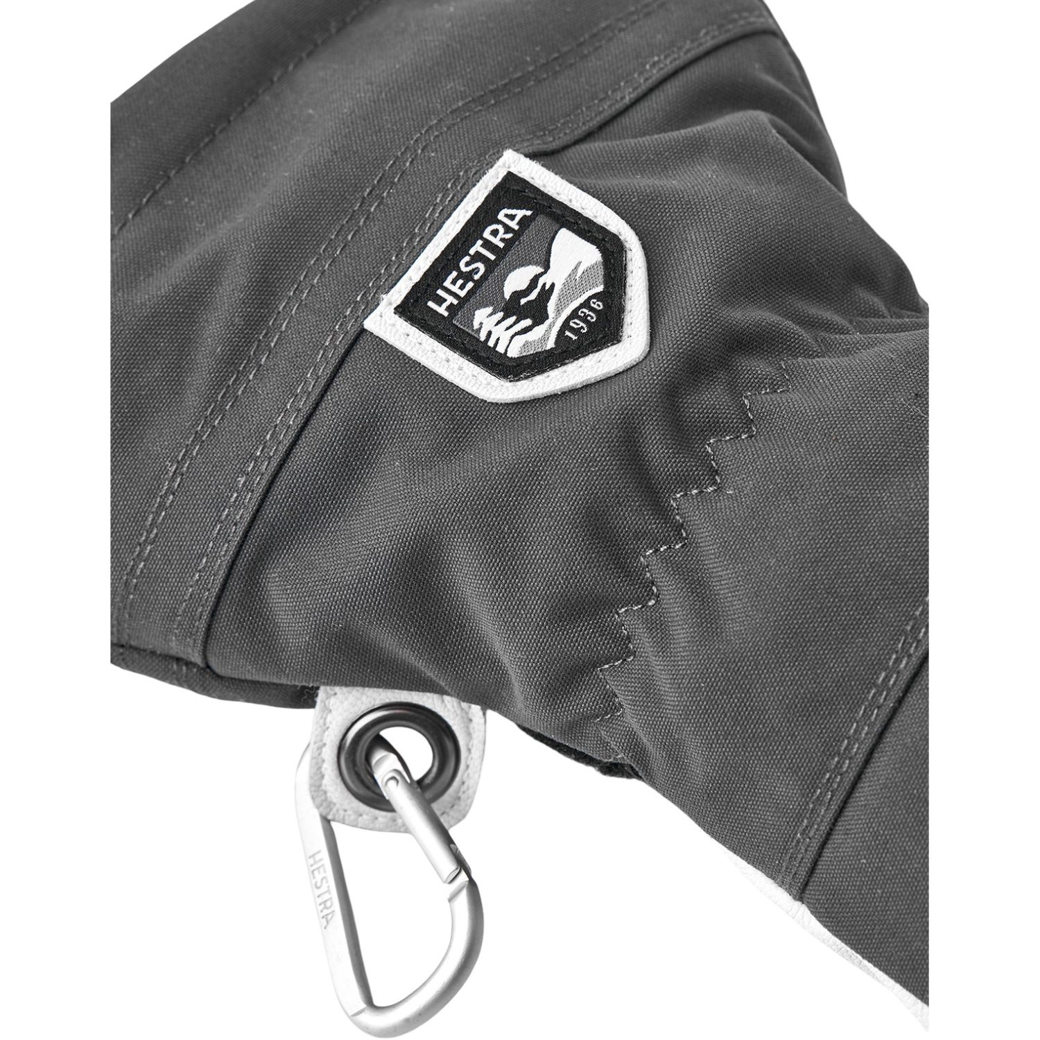 Hestra Army Leather Heli Ski, skihandschoenen grijs