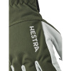 Hestra Army Leather Heli Ski, Skihandschuhe, grün