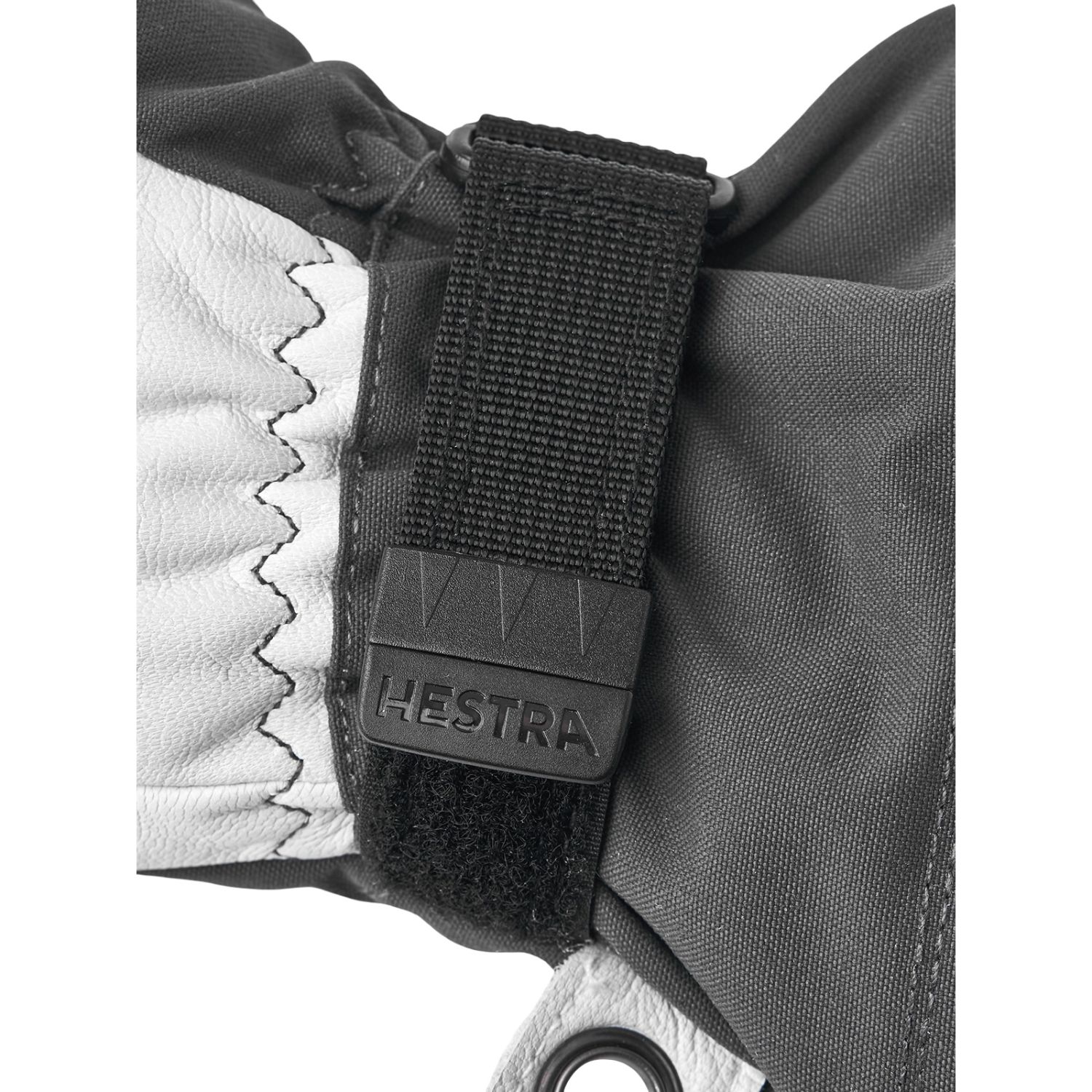 Hestra Army Leather Heli Ski, skihandsker, grå
