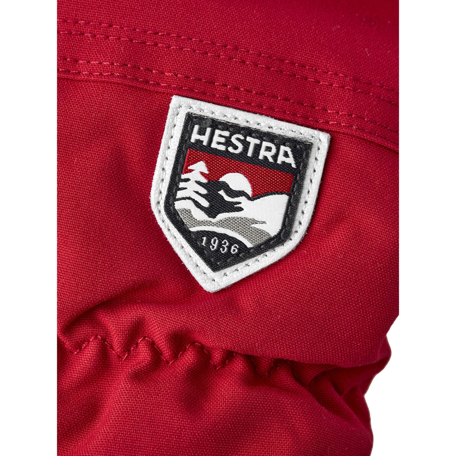 Hestra Army Leather Heli Ski, Skivotter, Red