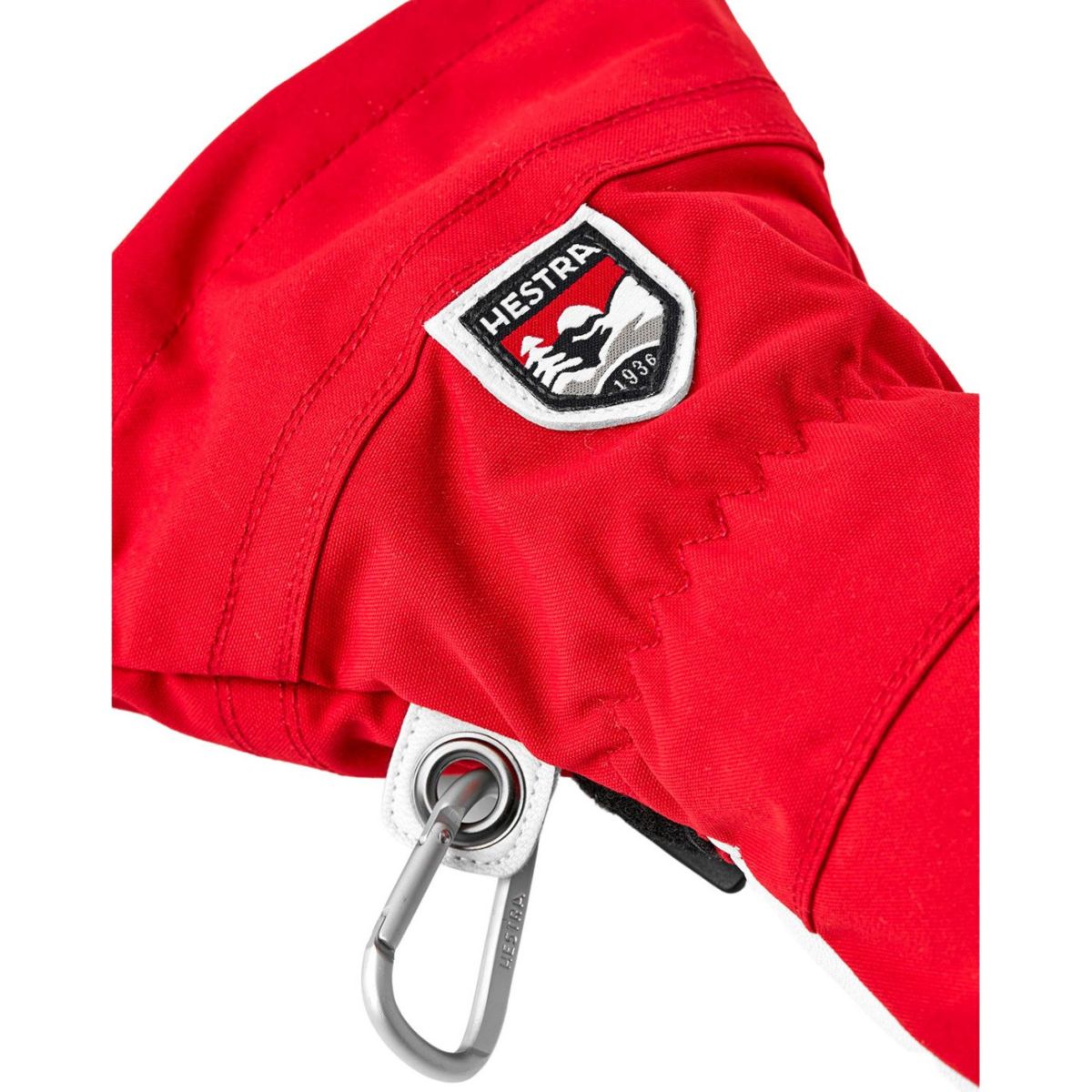 Hestra Army Leather Heli skihandschoenen rood