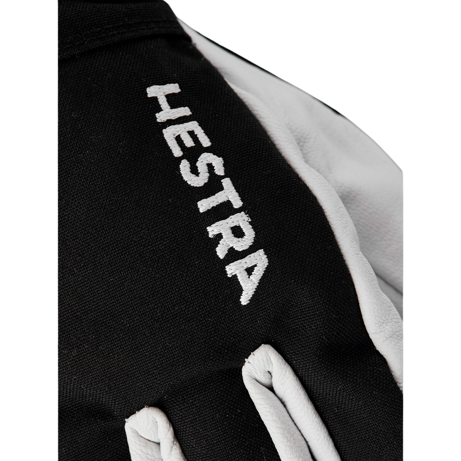 Hestra Army Leather Heli Skihansker, Junior, Black