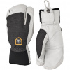 Hestra Army Leather Patrol, 3 doigts gants de ski, gris foncé