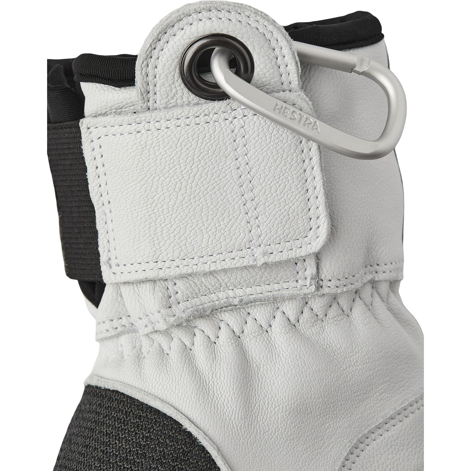 Hestra Army Leather Patrol, 3-finger ski gloves, charcoal