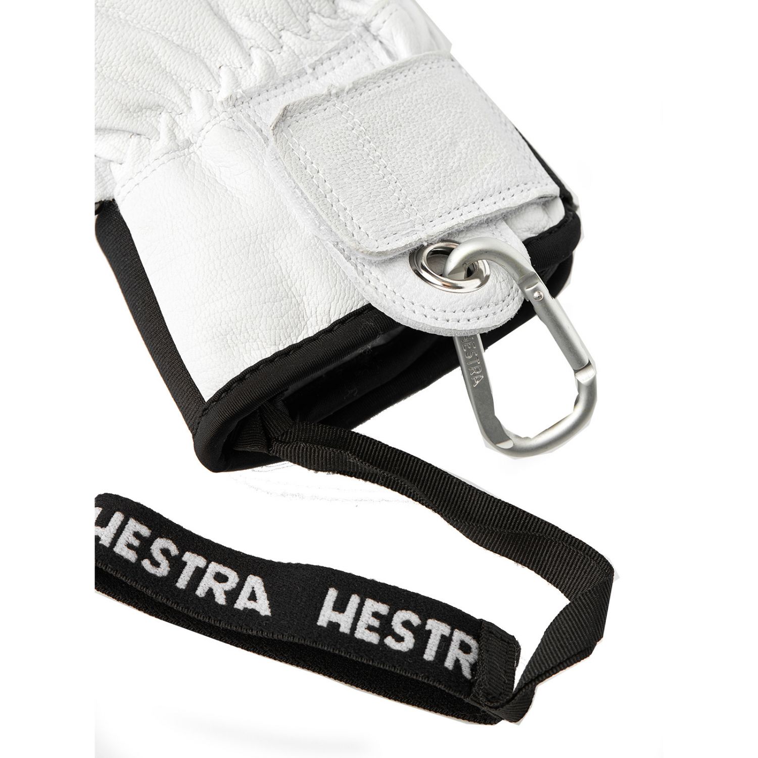 Hestra Army Leather Patrol 3-finger skihandsker, sort