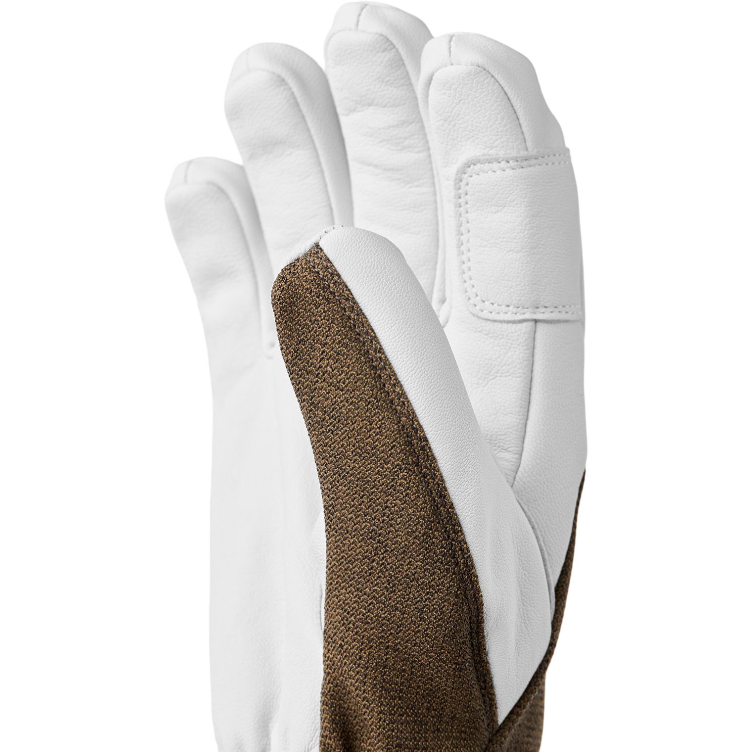 Hestra Army Leather Patrol Gauntlet, lyžařské rukavice, olivová barva