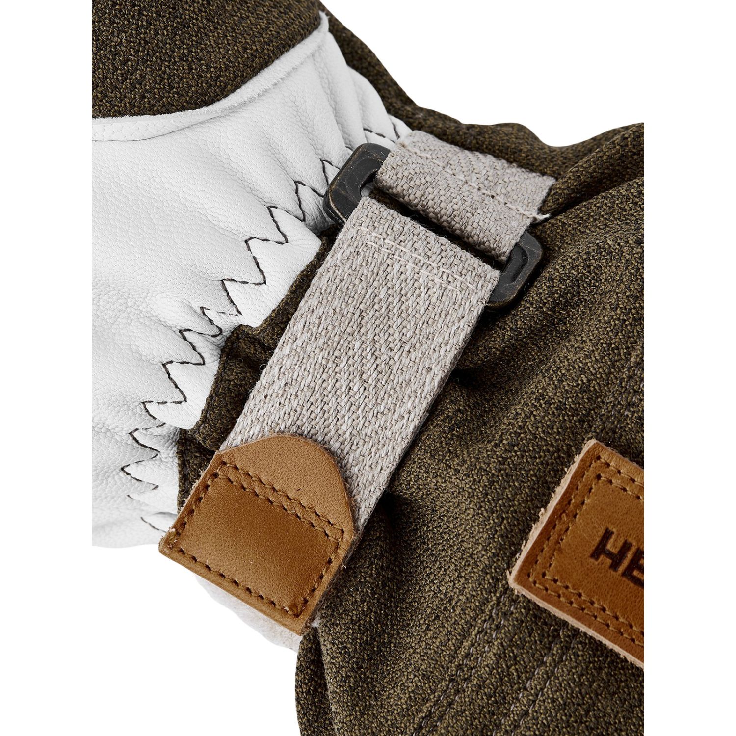 Hestra Army Leather Patrol Gauntlet, mitt, olive