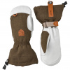 Hestra Army Leather Patrol Gauntlet, palčiaky, olivová farba