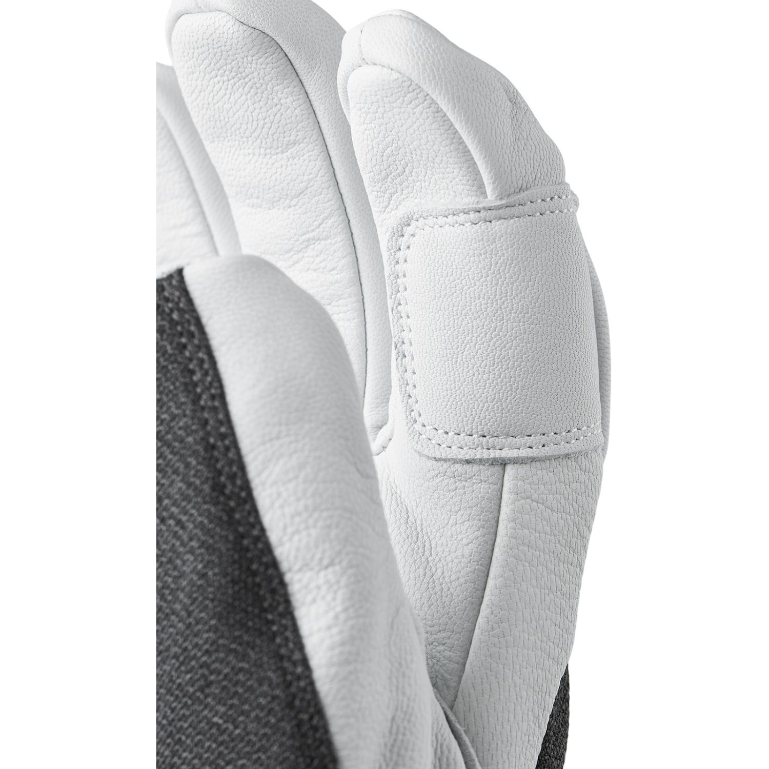 Hestra Army Leather Patrol Gauntlet, ski gloves, charcoal