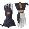 Hestra Army Leather Patrol Gauntlet, ski gloves, navy