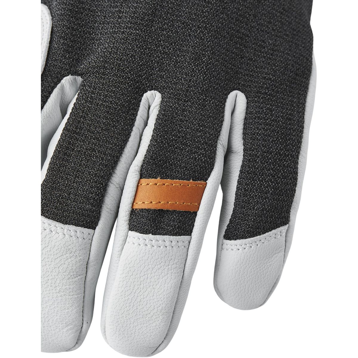 Hestra Army Leather Patrol Gauntlet, Skihansker, Charcoal