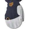 Hestra Army Leather Patrol Gauntlet, Votter, Navy