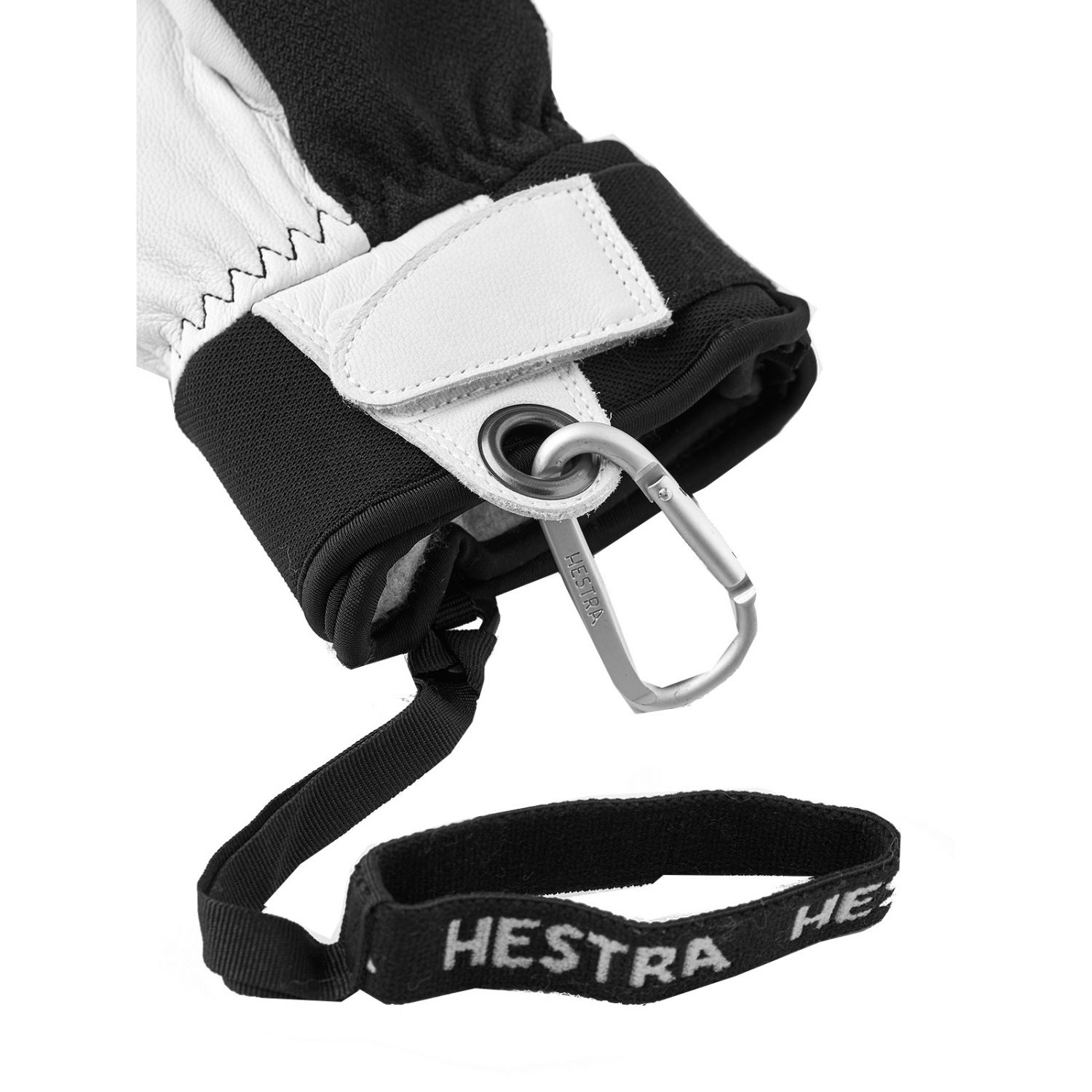 Hestra Army Leather Patrol ski mitten, women, black