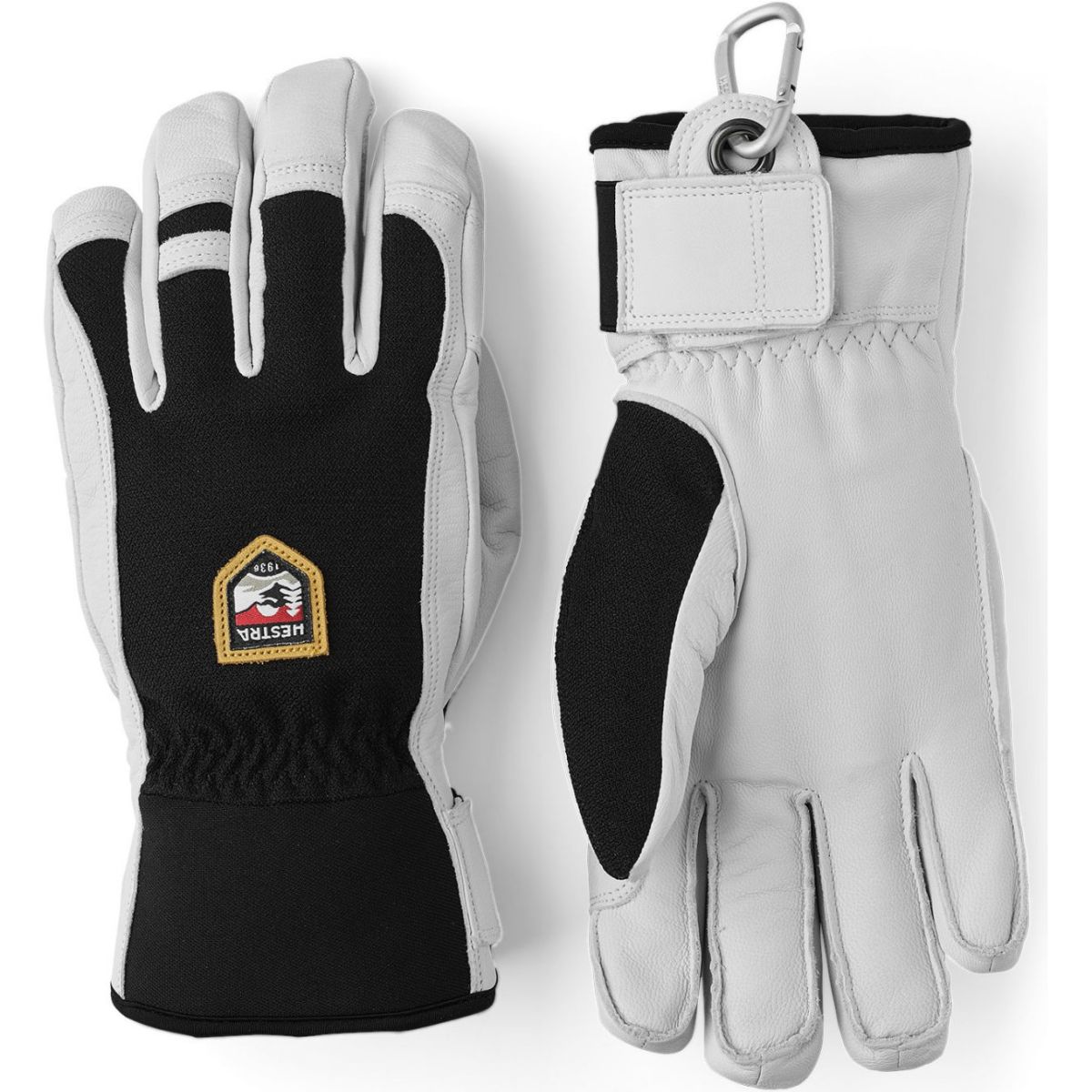 Hestra Army Leather Patrol Skihandschuhe, schwarz
