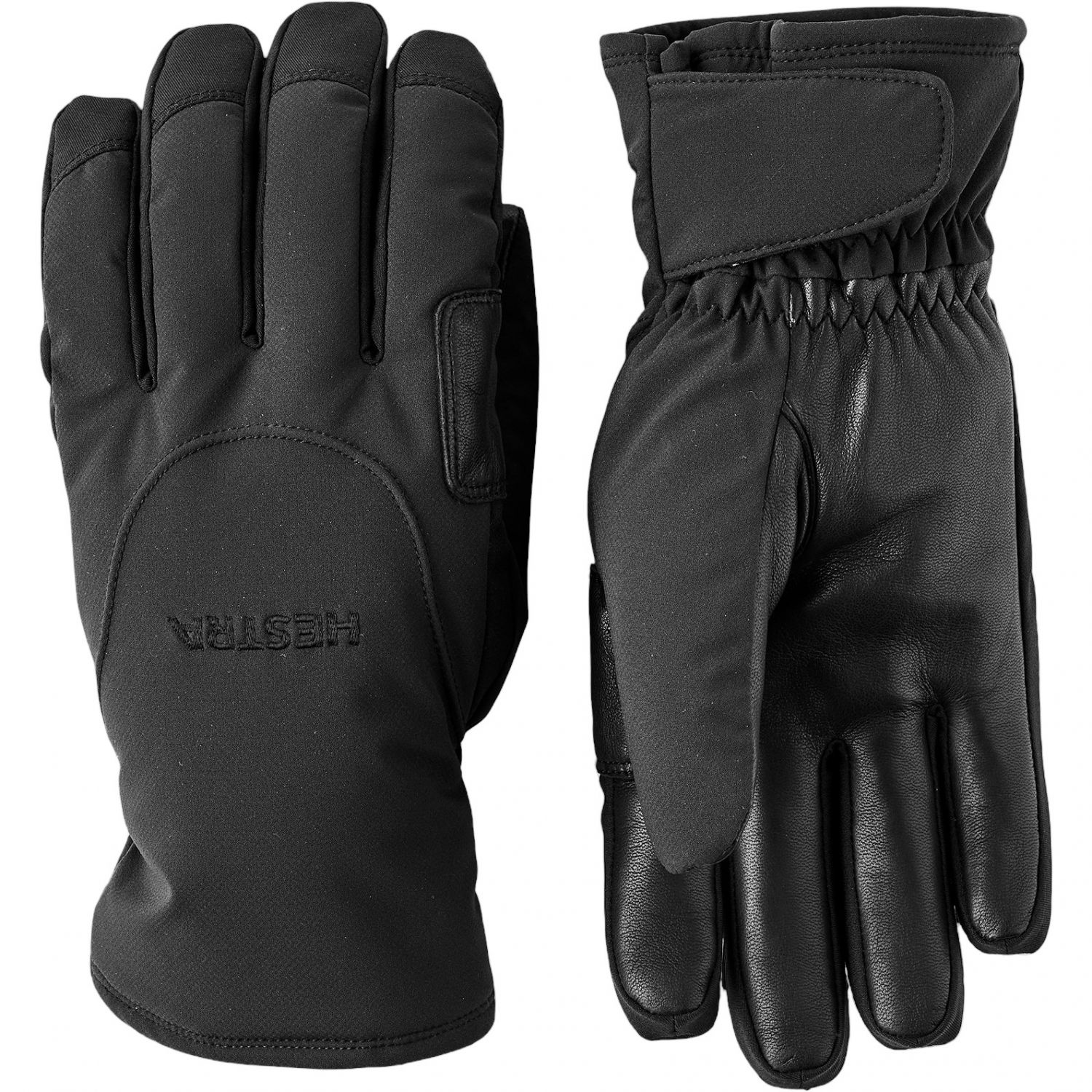 Hestra CZone Mellow, guanti da sci, nero