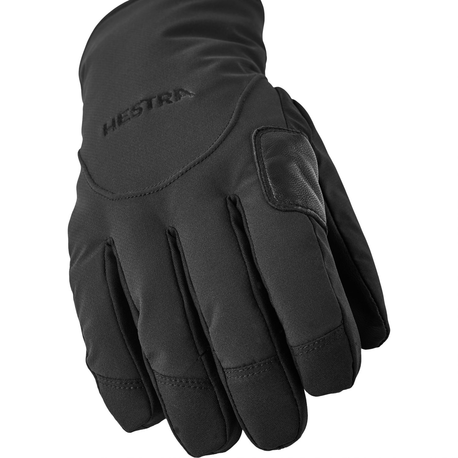 Hestra CZone Mellow, ski gloves, black