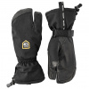 Hestra CZone Mountain, 3 doigts gants de ski, noir