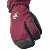 Hestra CZone Mountain, 3-finger ski gloves, bordeaux
