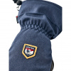 Hestra CZone Mountain, 3-finger ski gloves, navy