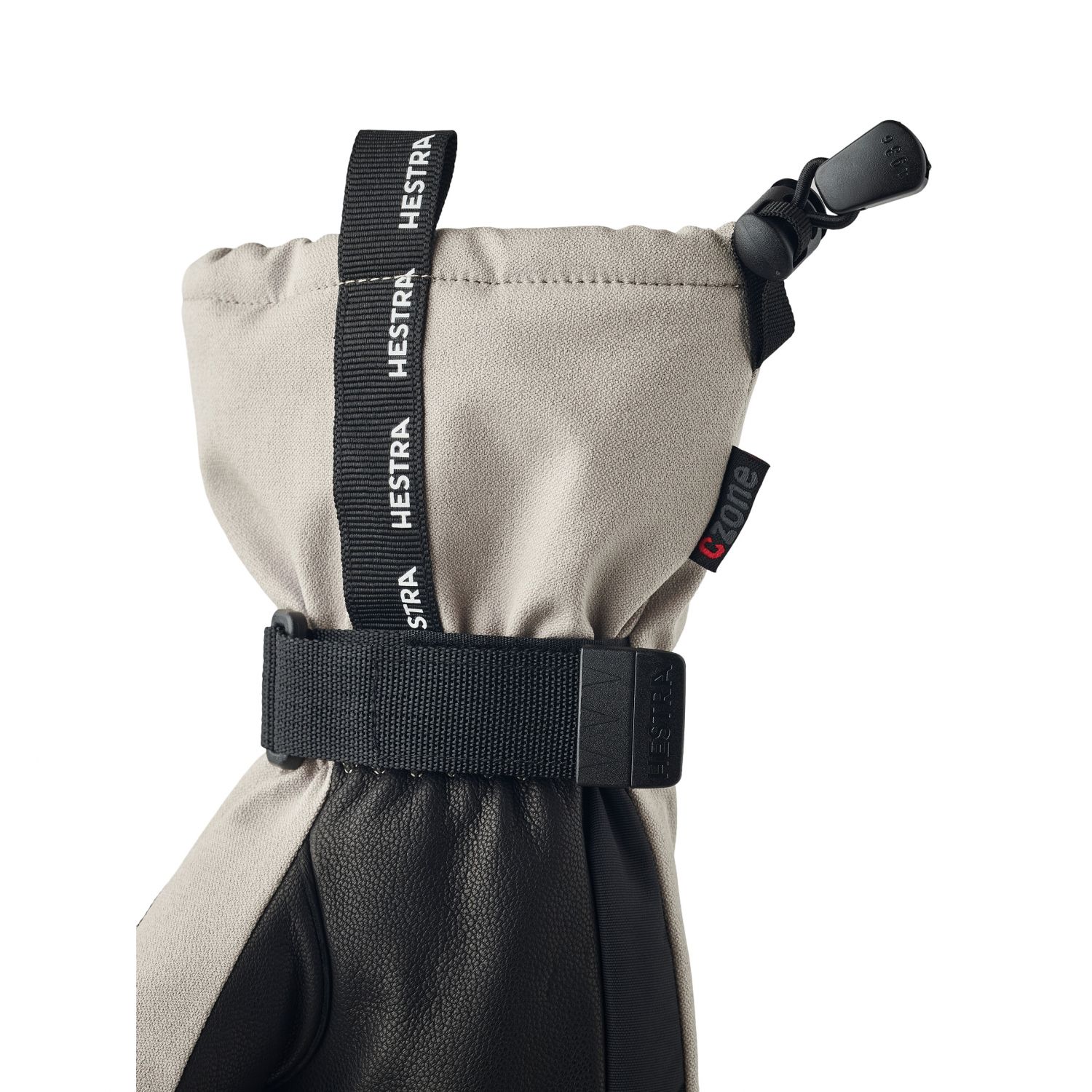 Hestra CZone Mountain, luvas de esqui, masculino, bege