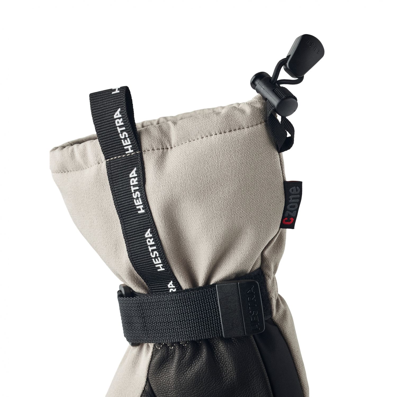 Hestra CZone Mountain, luvas de esqui, masculino, bege