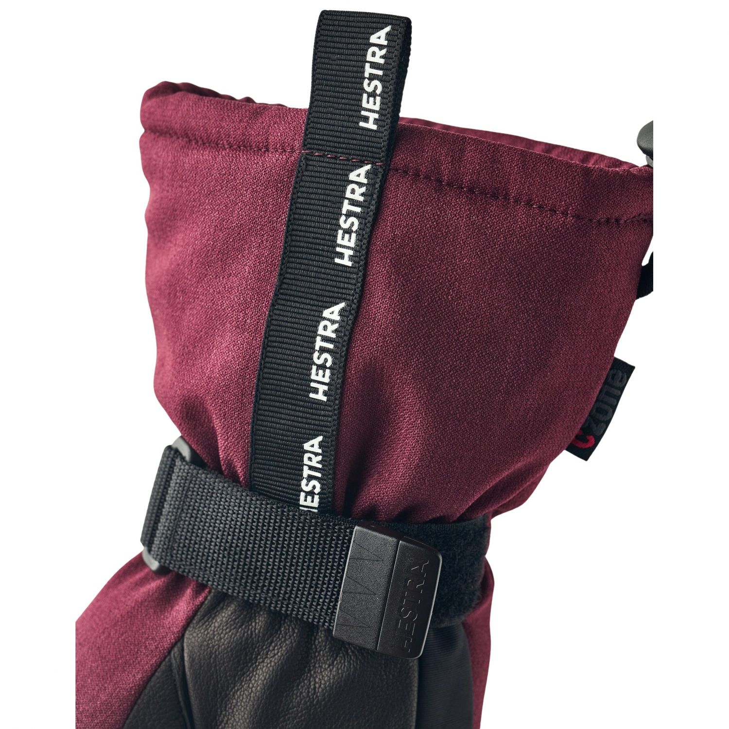 Hestra CZone Mountain, ski mitten, bordeaux